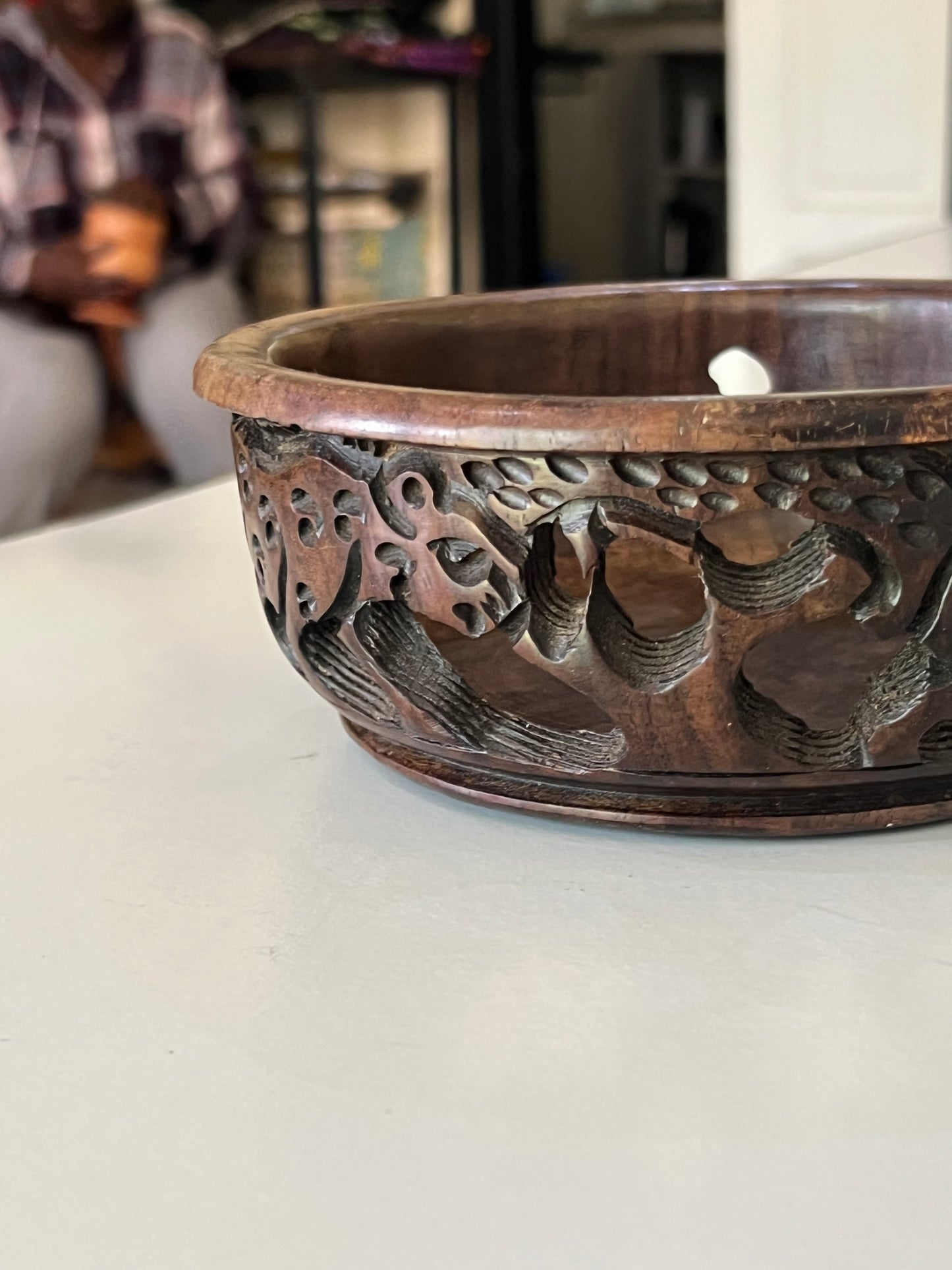 Big 5 Carved Bowl